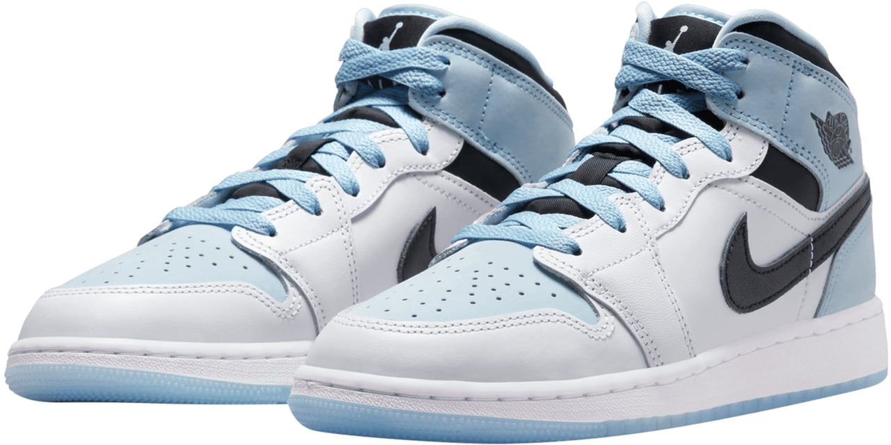 Nike Air Jordan 1 Mid SE Ice Blue 2023 (GS) Divers