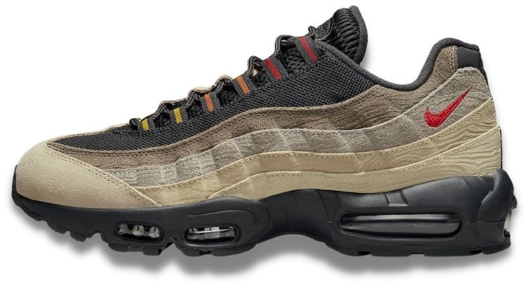 Nike Nike Air Max 95 Topographic Zwart