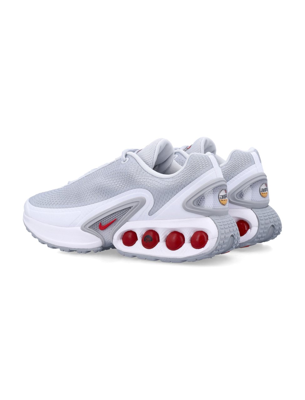 Nike Air Max Grey Mesh Athletic Sneakers Wit