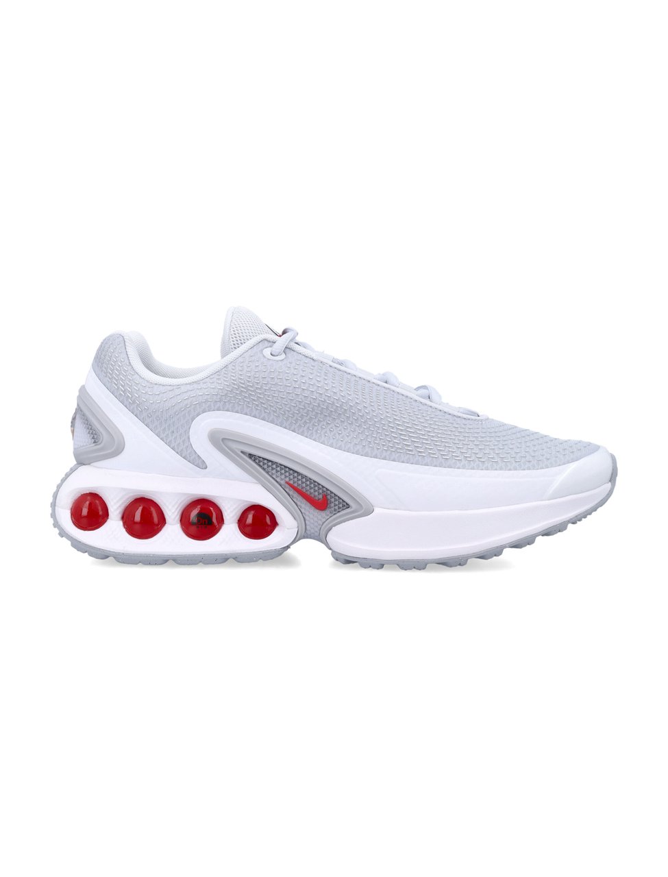 Nike Air Max Grey Mesh Athletic Sneakers Wit