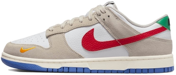 Nike Nike Dunk Low Light Iron Ore Red Blue Rood