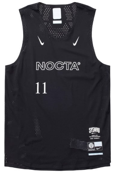 Nike Jersey Nike x NOCTA NRG Black White Zwart