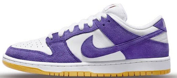 Nike Nike sb dunk low pro iso orange label court purple Divers