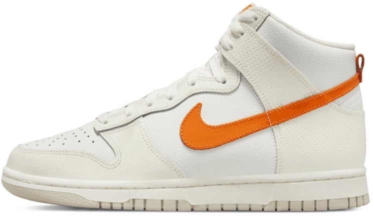 Nike Nike Dunk High White Orange Oranje