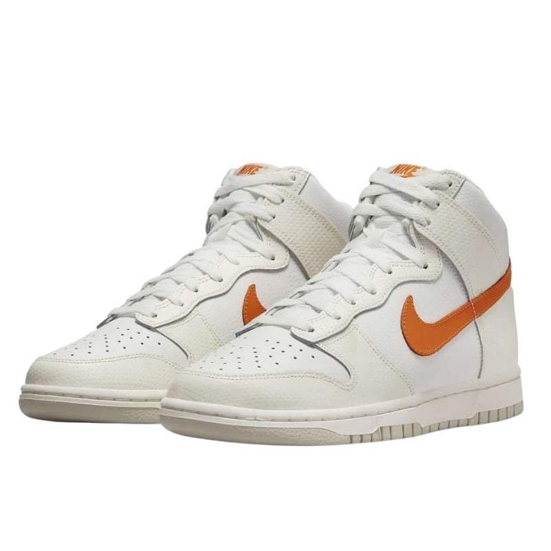 Nike Nike Dunk High White Orange Oranje