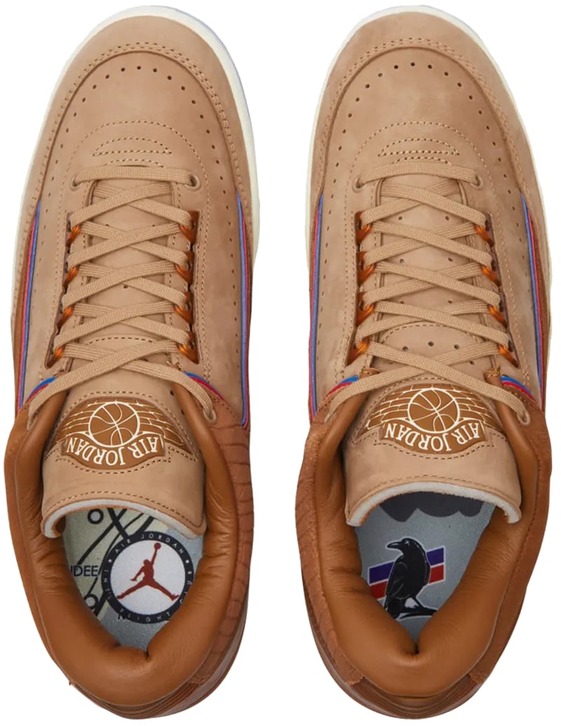 Nike Air Jordan 2 Retro Low Sp X Two 18 Sneakers Bruin