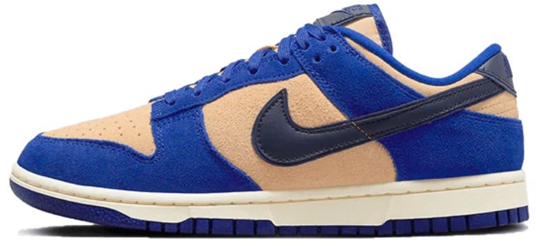 Nike Nike Dunk Low LX Blue Suede Blauw