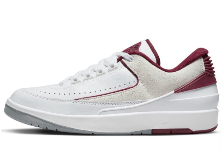 Nike Air Jordan 2 Retro Low Cherrywood Wit