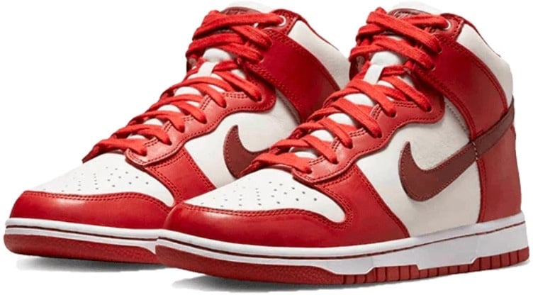 Nike Nike Dunk High LXX Cinnabar Wit