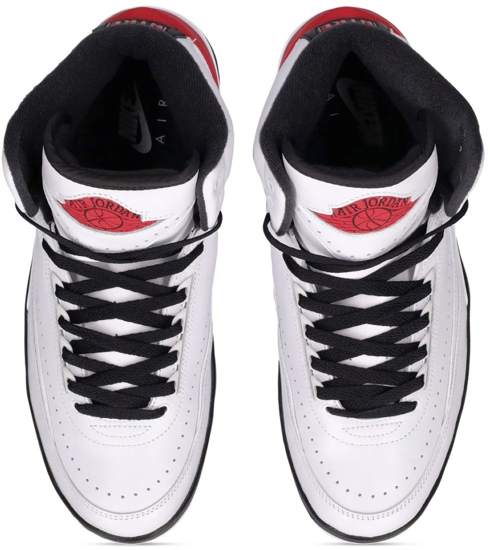 Nike Air Jordan 2 Retro Chicago Sneakers Wit