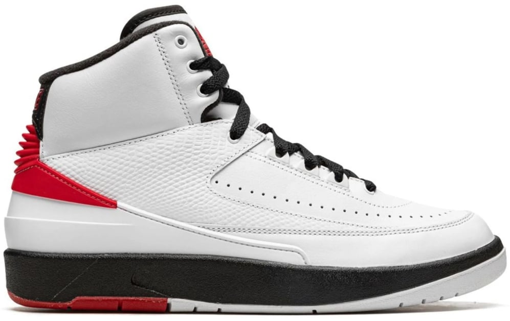 Nike Air Jordan 2 Retro Chicago Sneakers Wit