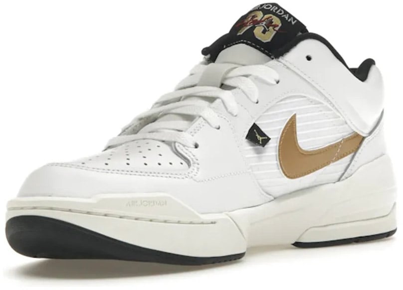 Nike Jordan Stadium 90 White Metallic Gold Wit