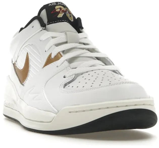 Nike Jordan Stadium 90 White Metallic Gold Wit