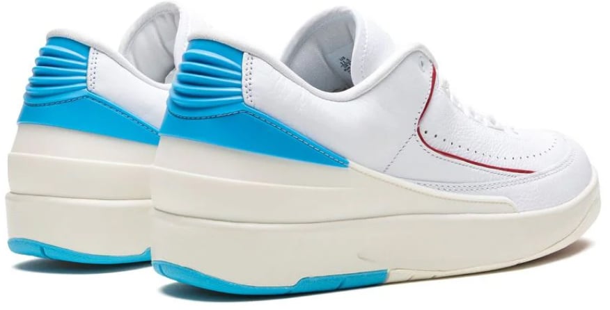Nike Air Jordan 2 Retro Low 'unc To Chicago' Sneakers Wit