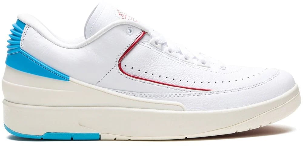Nike Air Jordan 2 Retro Low 'unc To Chicago' Sneakers Wit