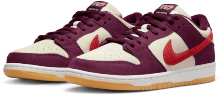 Nike Nike SB Dunk Low Skate Like a Girl Bordeaux Rood