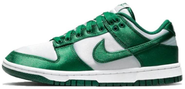 Nike Nike Dunk Low Satin Green Donkergroen