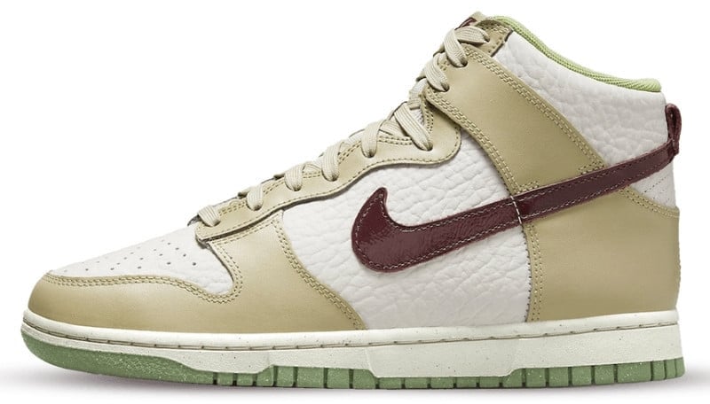 Nike Nike Dunk High White Tan Bruin