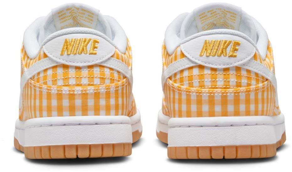 Nike Dunk Low Ewt 'gingham' Sneakers Geel