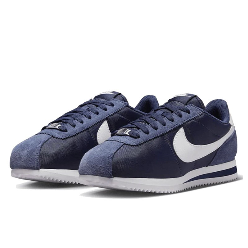 Nike Nike Cortez Nylon Midnight Navy White Blauw