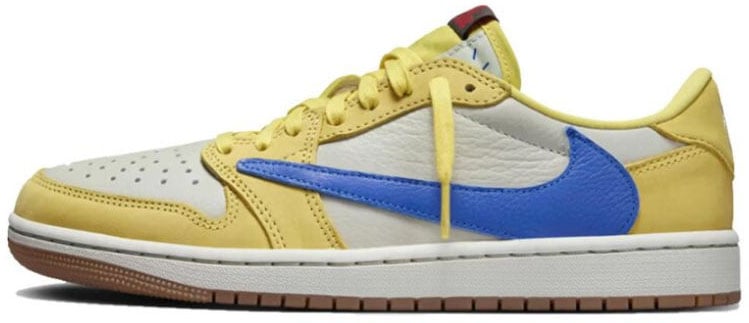Nike Air Jordan 1 Retro Low OG SP Travis Scott Canary Geel