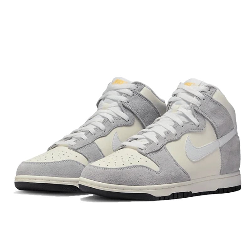 Nike Nike Dunk High Retro Sail Pure Grey Lichtgrijs