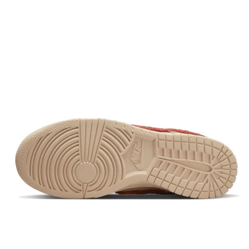 Nike Nike Dunk Low Terry Swoosh Grijs