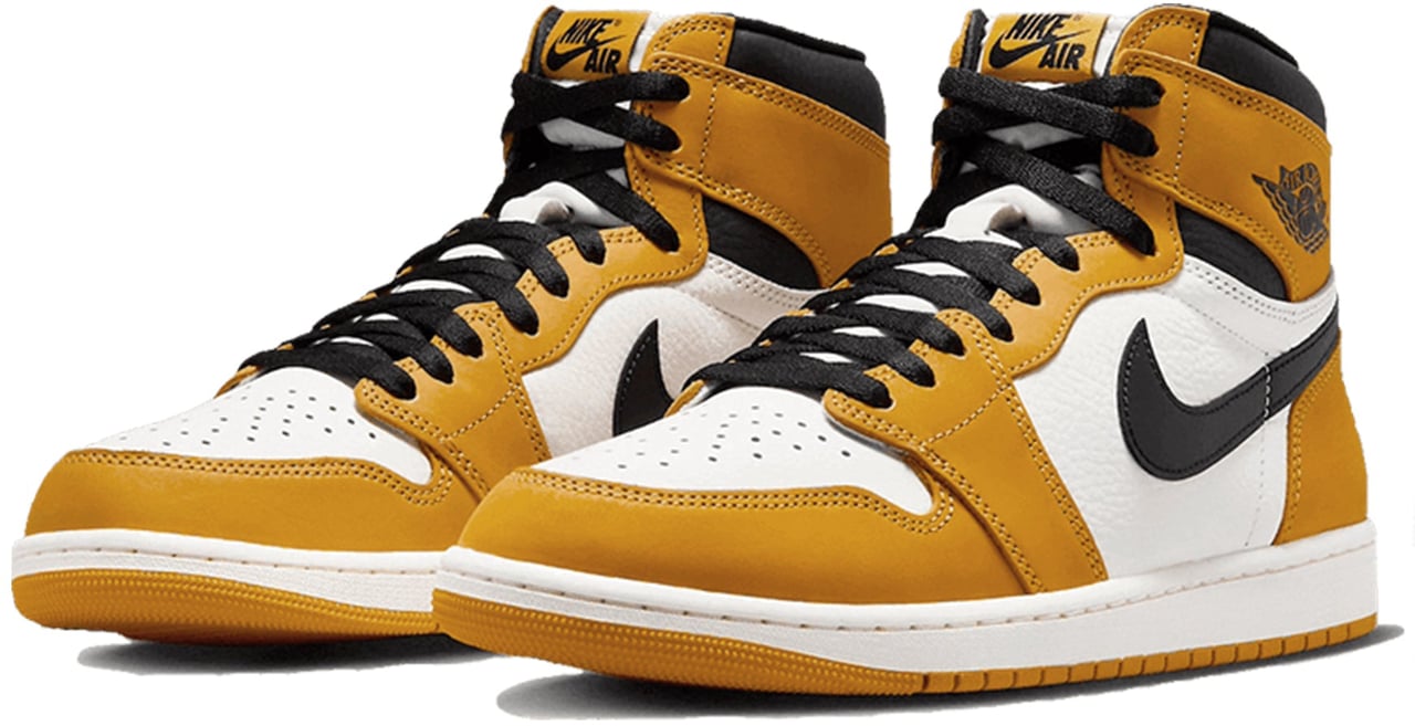 Nike Air Jordan 1 Retro High OG Yellow Ochre Divers