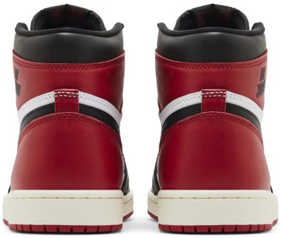 Nike Air Jordan 1 Retro High OG Black Toe Reimagined Zwart