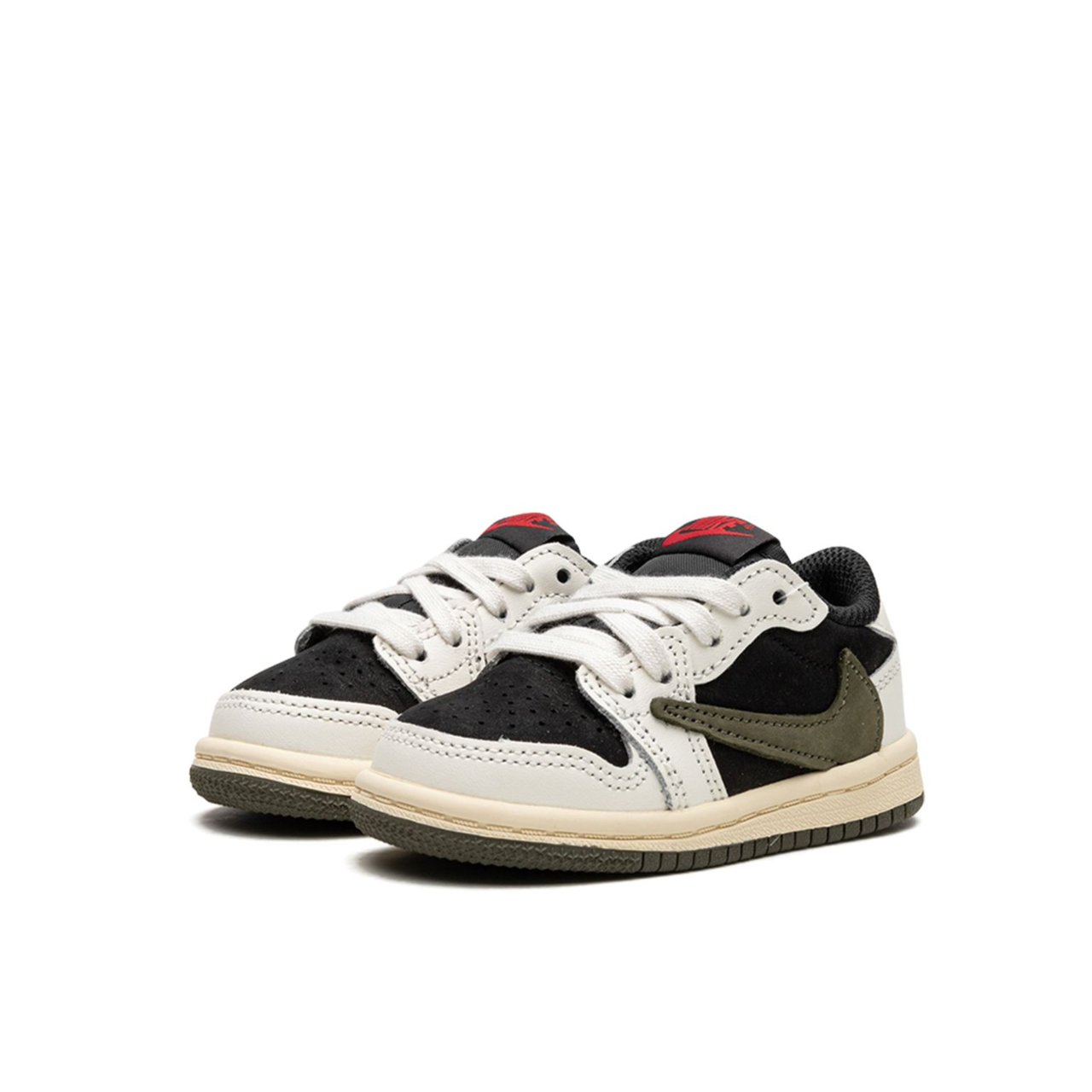 Nike Air Jordan 1 Retro Low OG SP Travis Scott Olive Enfants et Bébés Groen