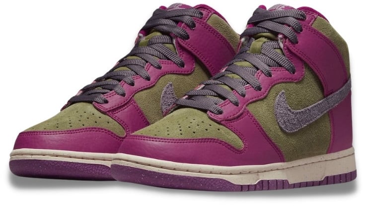 Nike Nike Dunk High Dynamic Berry Paars