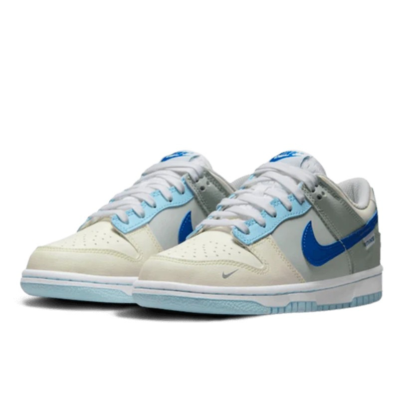Nike Nike Dunk Low Ivory Hyper Royal Grijs
