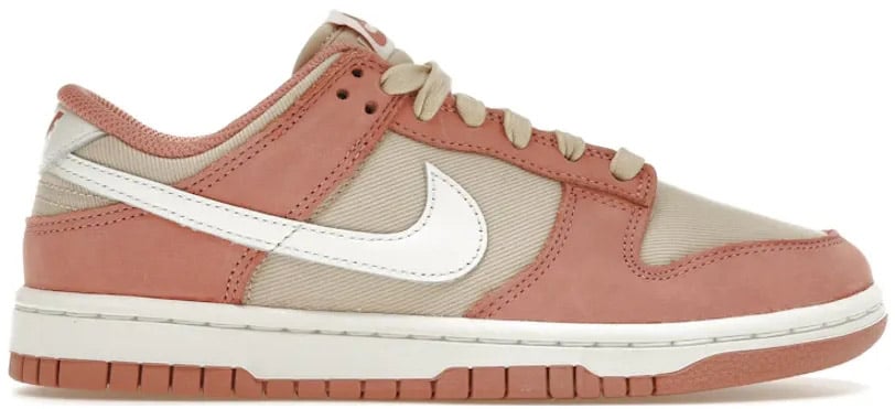 Nike Nike Dunk Low PRM Red Stardust Wit