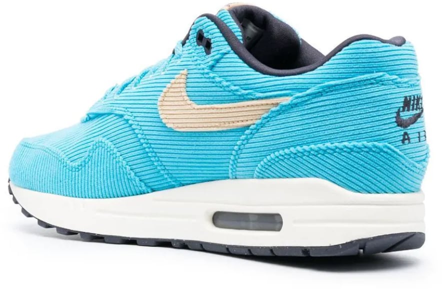Nike Air Max 1 Prm Corduroy Baltic Blue Sneakers Blauw