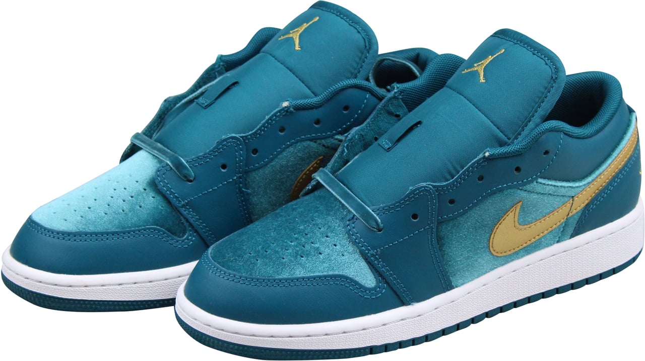 Nike Jordan 1 Laag 'Velvet Geode Teal' (Kinderen) Blauw