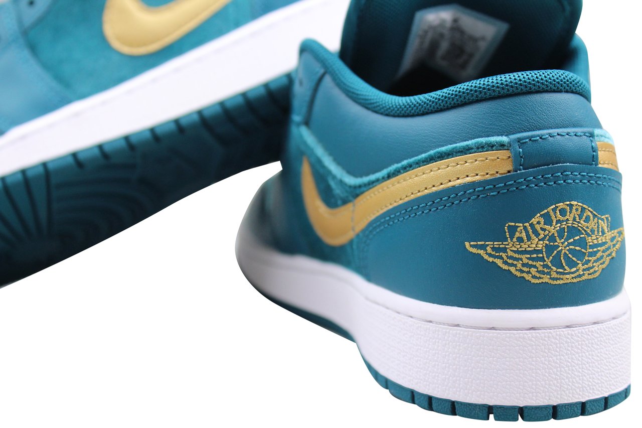 Nike Jordan 1 Laag 'Velvet Geode Teal' (Kinderen) Blauw