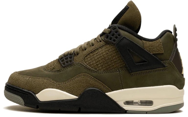 Nike Air Jordan 4 Retro SE Craft Medium Olive Groen