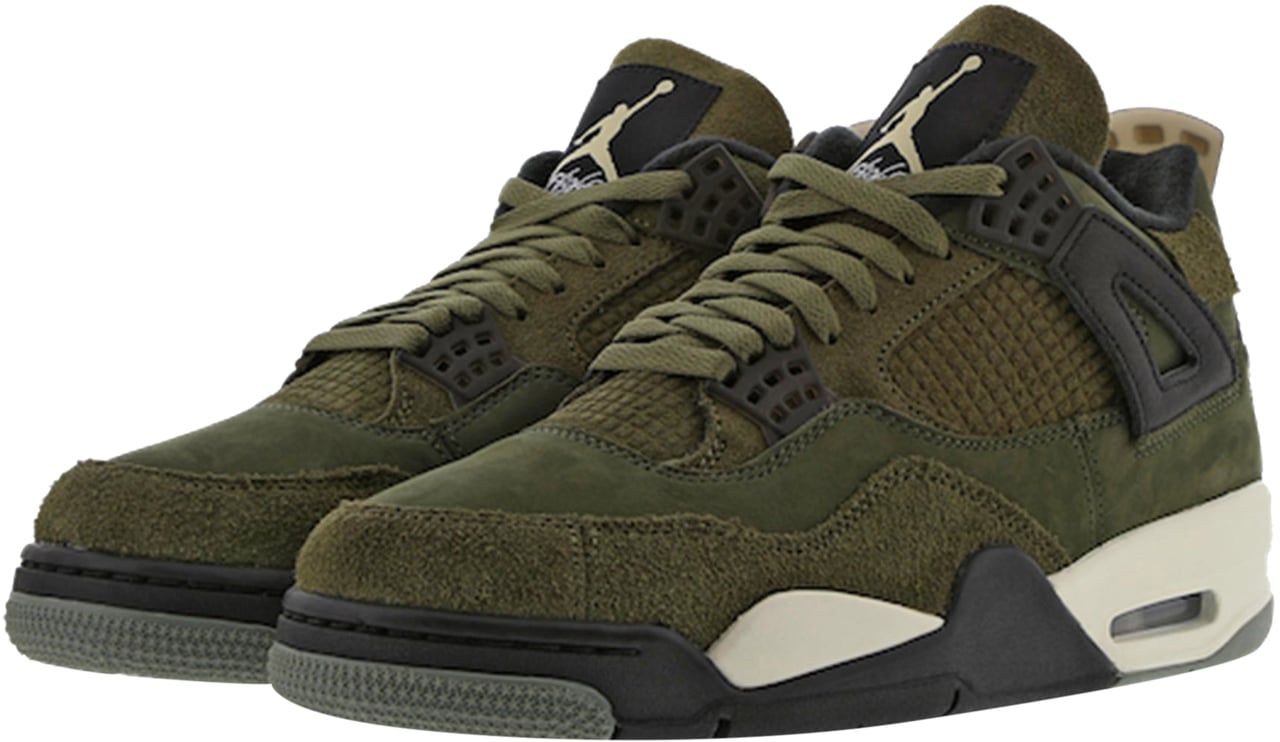 Nike Air Jordan 4 Craft Medium Olive (GS) Divers