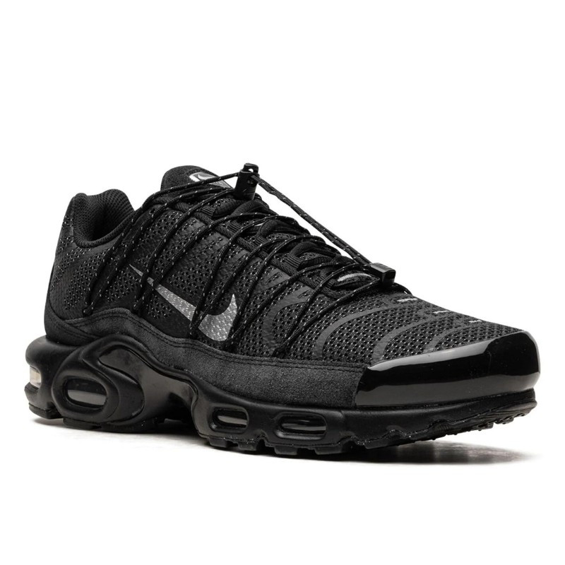 Nike Nike Air Max Plus Lace Toggle Utility Black Reflective Zwart
