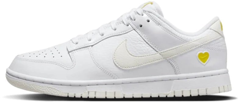 Nike Nike Dunk Low Yellow Heart Wit