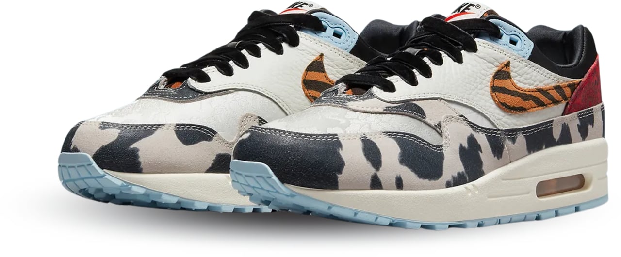 Nike Nike Air Max 1 '87 Tiger Swoosh Cow Print Divers