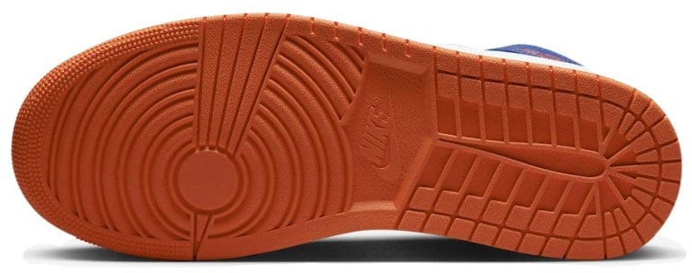 Nike Air Jordan 1 Mid Knicks Blauw