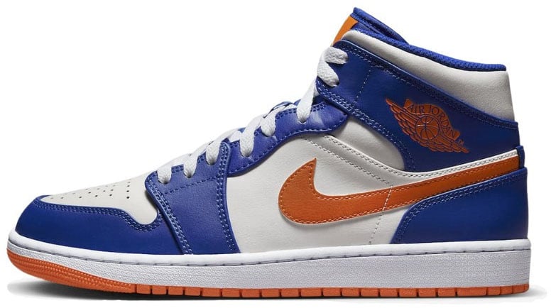 Nike Air Jordan 1 Mid Knicks Blauw