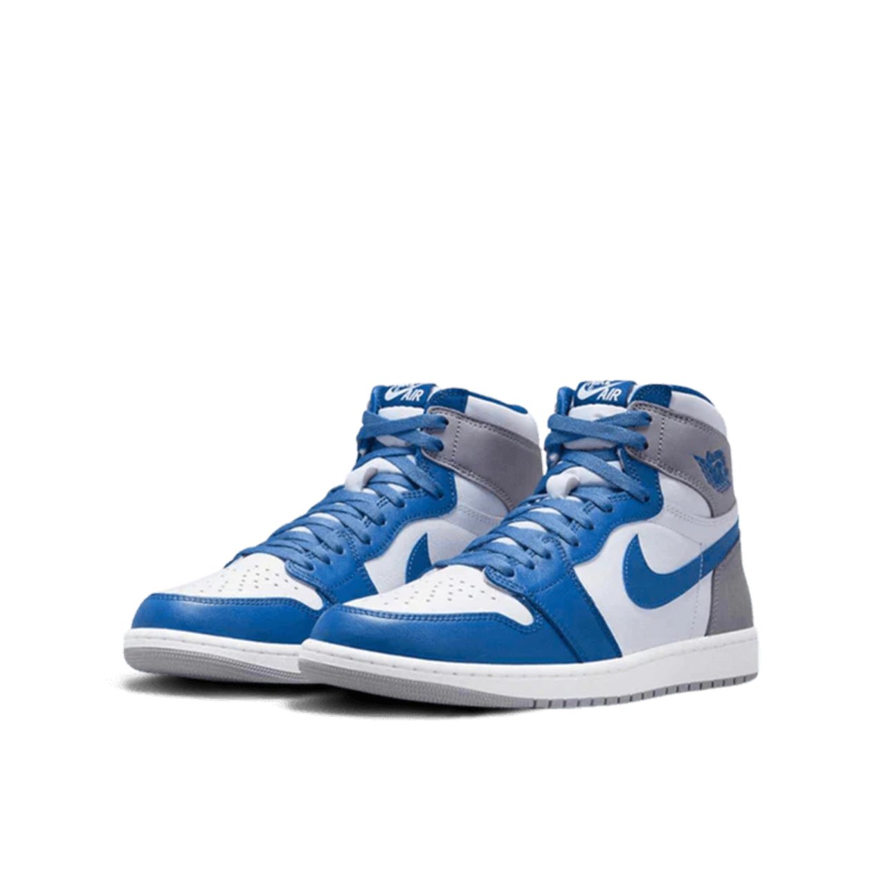 Nike Air Jordan 1 Retro High OG True Blue Enfant et Bébé Grijs