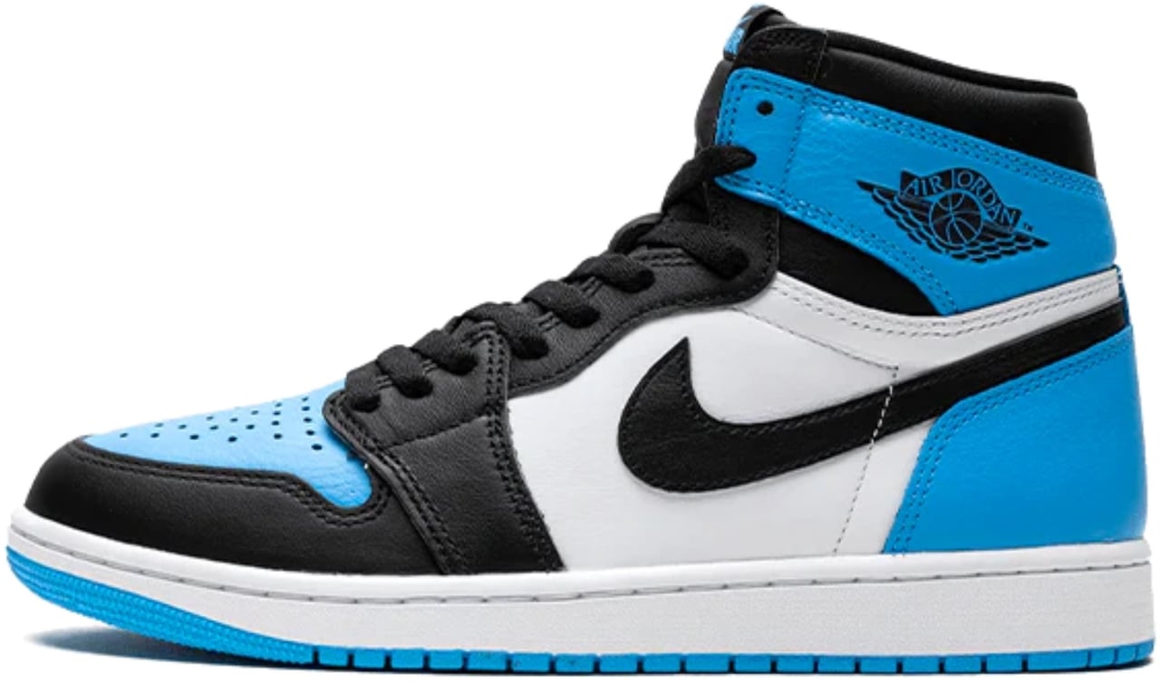 Nike Air Jordan 1 Retro High OG UNC Toe 2023 Enfants et bébés Lichtblauw