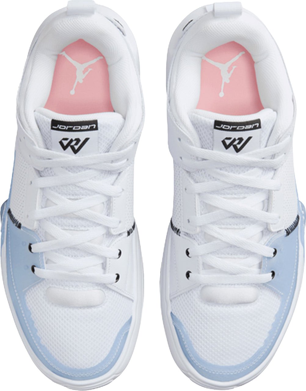 Nike Jordan One Take 5 Basketbalschoen Wit Blauw