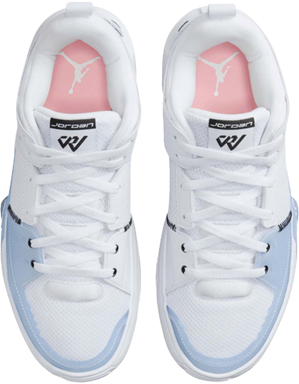 Nike Jordan One Take 5 Basketbalschoen Wit Blauw