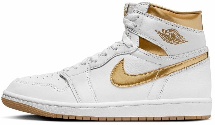 Nike Air Jordan 1 Retro High OG Metallic Gold Wit