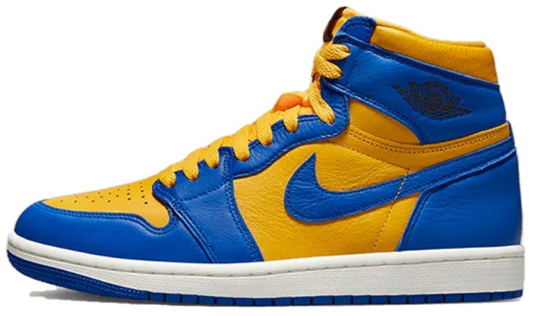 Nike Air Jordan 1 High Retro OG Reverse Laney Blauw