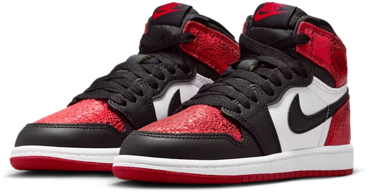 Nike Air Jordan 1 High OG Ruby Enfant et Bébé Rood